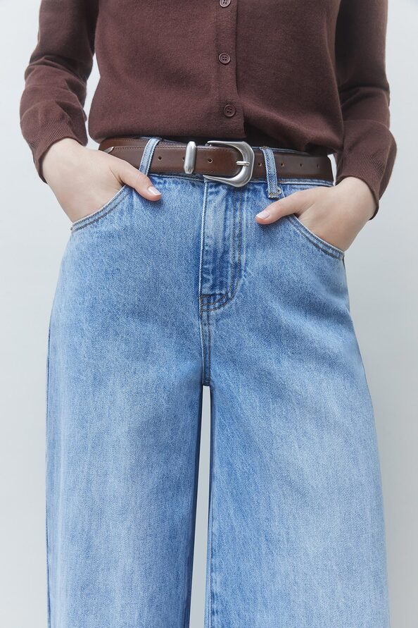 RECIFE Wide-leg flared jeans