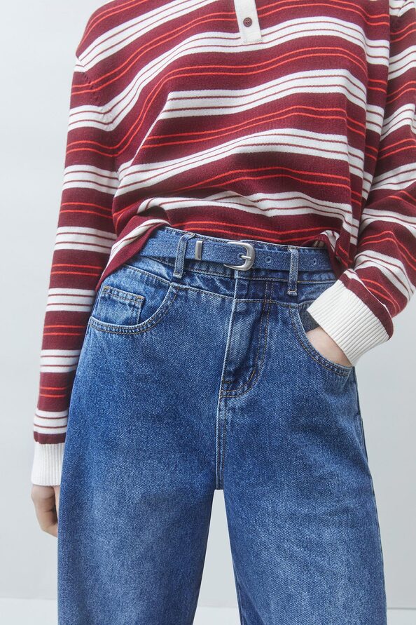 RYTHM Flared jeans with seam details