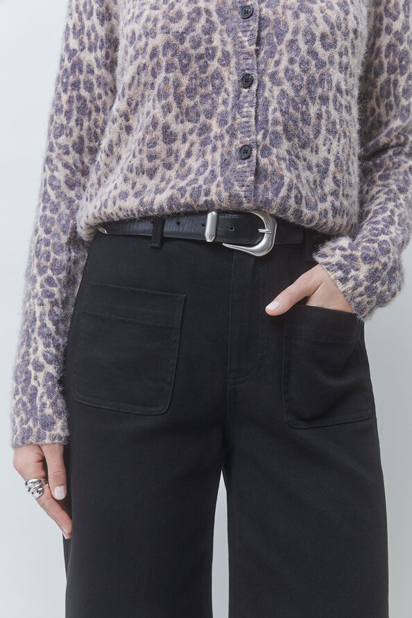 RINGO Black jeans with pocket details