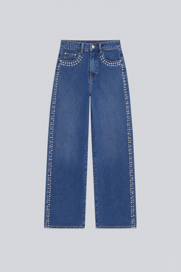 ROLLING Fancy sequinned jeans