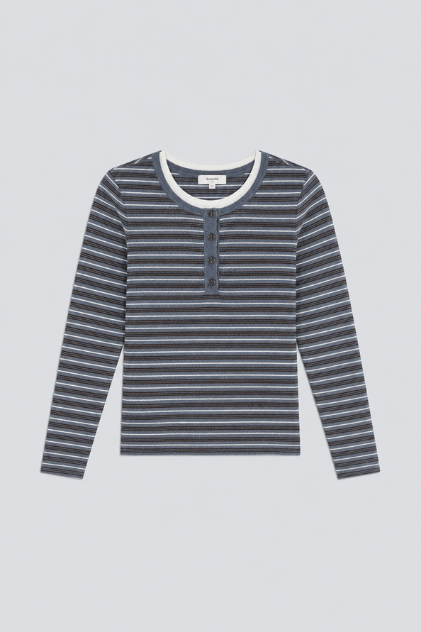 PANDOLI Striped thin jumper