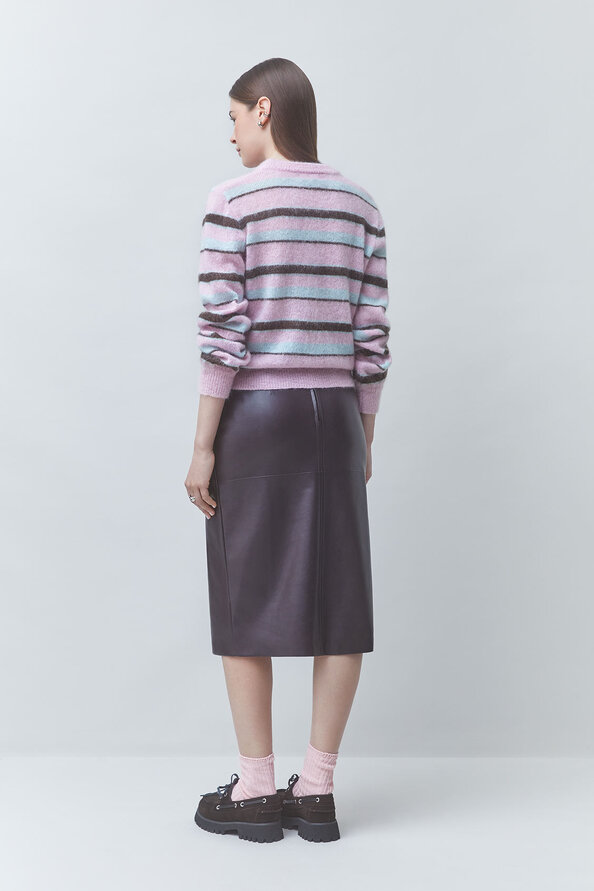 PRIORIS Mohair wool striped jumper