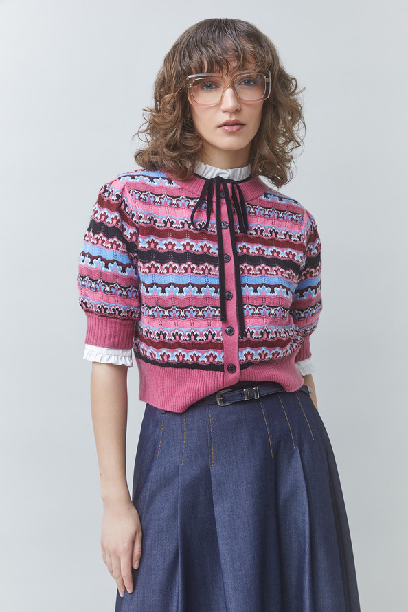 GEMONI Fancy striped cardigan