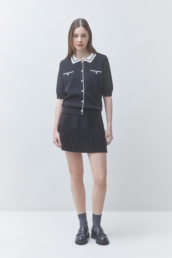 GILKA Fancy short-sleeved polo jumper