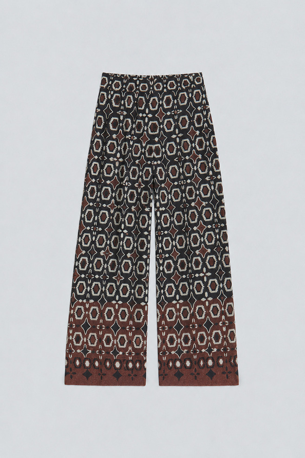 JASPER Jacquard knit pants